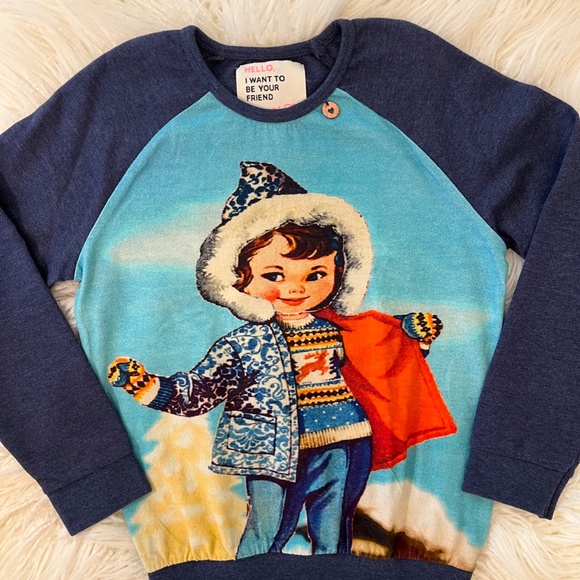 Mim-Pi "Pullover in Snow Day" - Picture 5 of 6